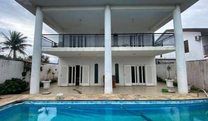 Casa Alto Padrão para Venda em Itanhaém, Cibratel 2, 8 dormitórios, 8 suítes, 2 banheiros, 4 vagas