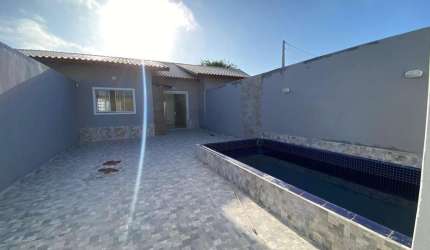 Casa para Venda em Itanhaém, São Fernando, 2 dormitórios, 1 suíte, 1 banheiro, 2 vagas