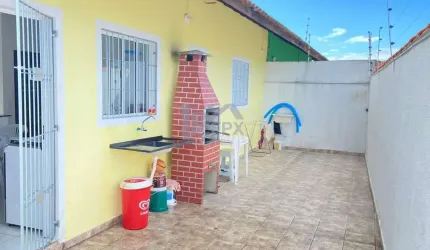 Casa para Venda em Itanhaém, Jardim São João, 2 dormitórios, 1 banheiro, 3 vagas