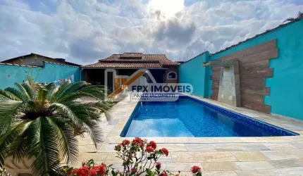 Casa para Venda em Itanhaém, Luiza Mar, 3 dormitórios, 1 suíte, 2 banheiros, 4 vagas