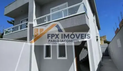 Sobrado para Venda em Itanhaém, Nova Itanhaém, 3 dormitórios, 1 suíte, 1 banheiro, 2 vagas