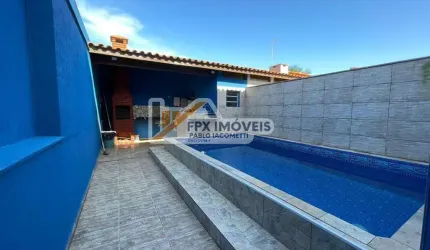 Casa para Venda em Itanhaém, Jardim Regina, 3 dormitórios, 3 banheiros, 3 vagas