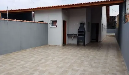 Casa para Venda em Itanhaém, Jardim das Palmeiras, 2 dormitórios, 1 suíte, 1 banheiro, 4 vagas