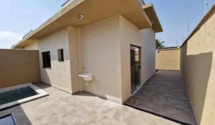 Casa para Venda em Itanhaém, Cibratel 2, 2 dormitórios, 1 banheiro, 1 vaga