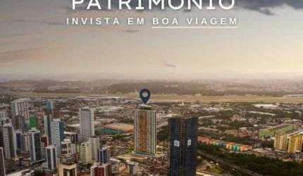 Imóvel para venda possui 23 metros quadrados com 1 quarto em Boa Viagem - Recife - PE