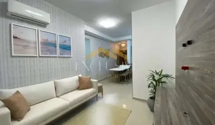 APARTAMENTO PRÓXIMO AO MAR MOBILIADO E DECORADO 02 DORMITORIOS