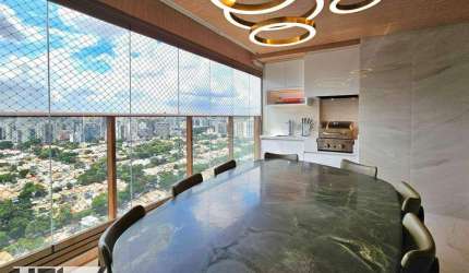Apartamento Novo - Alto Padrão 147m2 com 3 dormitórios sendo todas suítes à venda, 147 m² por R$ 4.100.000 - Campo Belo - São Paulo/SP