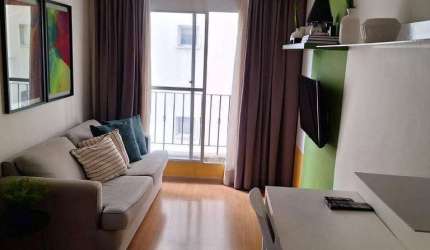 Apartamento com 1 dormitório para alugar, 45 m² por R$ 5.817,00/ano - Vila Nova Conceição - São Paulo/SP