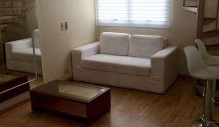 Apartamento Duplex com 1 dormitório para alugar, 49 m² por R$ 6.250,00/mês - Vila Olímpia - São Paulo/SP