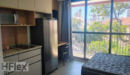 Apartamento com 1 dormitório para alugar, 24 m² por R$ 3.034,00/mês - Vila Mariana - São Paulo/SP