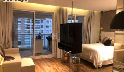 Apartamento com 1 dormitório, 45 m² - venda por R$ 830.000,00 ou aluguel por R$ 6.070,00/mês - Vila Olímpia - São Paulo/SP