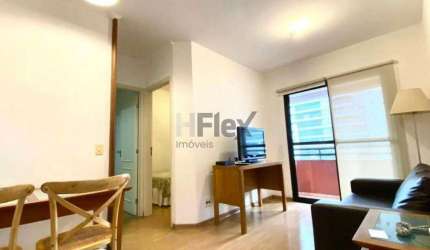 Apartamento, 50 m² - venda por R$ 750.000,00 ou aluguel por R$ 6.503,00/mês - Cidade Monções - São Paulo/SP