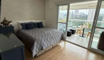 Apartamento com 1 dormitório para alugar, 35 m² por R$ 5.726,00/mês - Perdizes - São Paulo/SP
