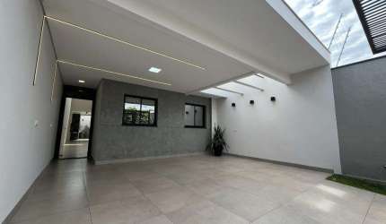 Casa à venda em Maringá, Jardim América, com 3 quartos, com 105 m²