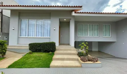 Casa à venda em Maringá, Chacaras Aeroporto, com 3 suítes, com 255 m², Condomínio Ecogarden Residence