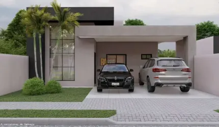 Casa para Venda em Foz do Iguaçu, Bairro Parque da Lagoa 2, 3 dormitórios, 1 suíte, 1 banheiro, 2 vagas