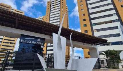 Apartamento com 3 dormitórios para alugar, 85 m² por R$ 2.700,00/mês - Cidade Satélite - Natal/RN