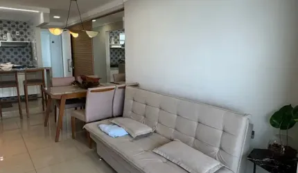Apartamento mobiliado para locação no Unique