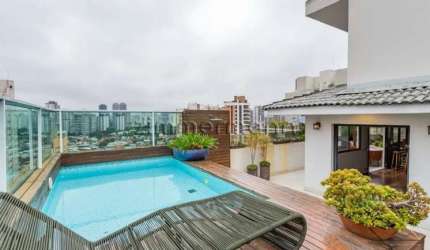 Cobertura com 4 quartos à venda na Rua Alexandre Dumas, --, Chácara Santo Antônio, São Paulo, 285 m2 por R$ 2.300.000