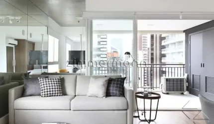 Apartamento com 1 quarto à venda na Rua Jean Peltier, --, Brooklin, São Paulo, 62 m2 por R$ 1.000.000