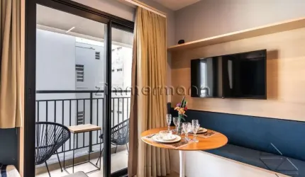 Apartamento com 1 quarto à venda na Rua Major Sertório, --, Vila Buarque, São Paulo, 26 m2 por R$ 530.000
