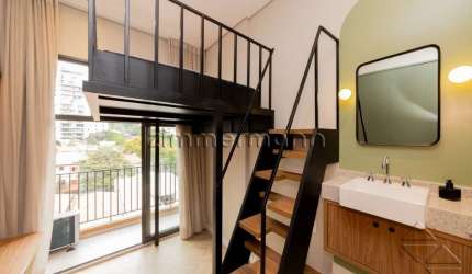 Apartamento com 1 quarto à venda na Rua Aimberê, --, Perdizes, São Paulo, 24 m2 por R$ 590.000