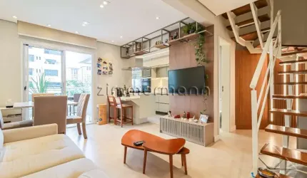 Apartamento com 2 quartos à venda na Avenida Chibarás, --, Moema, São Paulo, 70 m2 por R$ 1.290.000