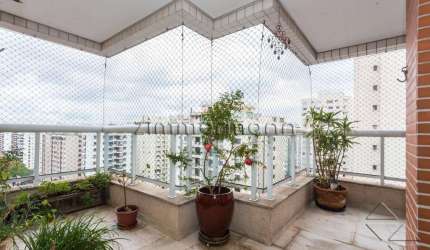 Apartamento com 4 quartos à venda na Alameda dos Aicás, --, Moema, São Paulo, 195 m2 por R$ 3.200.000