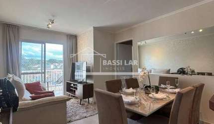 Apartamento à  Venda ,65 m² com 3 dormitórios e 1 suíte em Interlagos.
