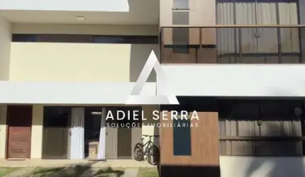 Buraquinho | Casa duplex mobiliada | 4 Suítes | 180m² | Espaço gourmet | 2 vagas | Infraestrutura completa