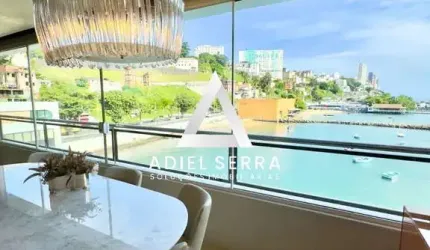 Porto Trapiche | Altíssimo padrão | Vista Baía de Todos os Santos | 2 suítes | 110m² | Finamente mobiliado | Automação residencial |