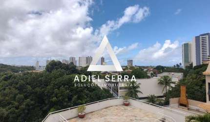 Colina A | Patamares | Vista Mar | 4/4 | 2 Suítes |345m² | Dependência completa |  Varanda Gourmet | 2 Vagas | Total infraestrutura de lazer