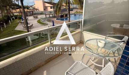 Villas do Atlântico | Village | 1/4 | Alto padrão | Pé na areia  | 62m² | Vista mar | mobiliado | Condomínio Exclusivo