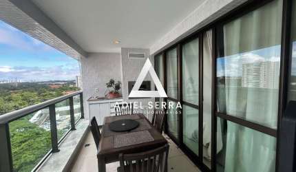 Le Parc | 2 Suítes | Sala Ampliada | Varanda Gourmet | 112m² | Nascente | 2 Vagas | Infraestrutura de Resort