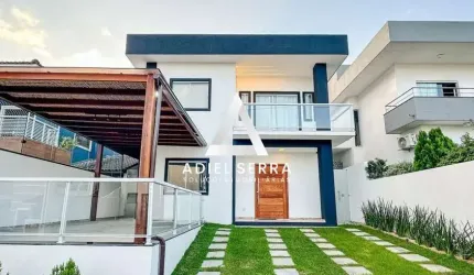Solaris | Lauro de Freitas | 4/4 | 3 Suítes | 153m² C/ 264m² de Terreno | Área Gourmet | Semi Mobiliada | Total Infraestrutura
