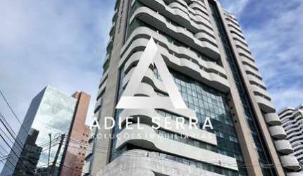 Hotel Mercure | Pituba | 48m² | 1/4 | Vista Livre | Varanda | Andar Alto | 1 Vaga | Total Infraestrutura