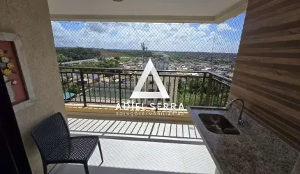 Stupendo Piatã | 67,74m² | 2/4 | 1 Suíte | Porteira Fechada | Varanda Gourmet | Andar Alto | Total Infraestrutura de Lazer