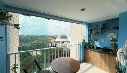 VILA ALLEGRO | 3/4 COM SUÍTE | 79,60m² | DECORADO | ANDAR ALTO | 2 VAGAS | CONDOMÍNIO CLUBE