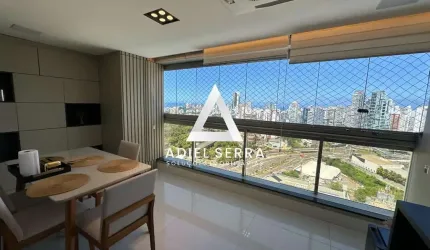 SALVADOR PRIME | CAMINHO DAS ÁRVORES | 51m² | 1/4 COM SUÍTE | NASCENTE | MOBILIADO | DECORADO | ANDAR ALTO