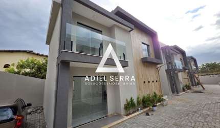 IPITANGA | CASA SOLTA EM CONDOMÍNIO | 132m² | 4/4 | 1 SUÍTE | ÁREA GOURMET | 70m DA PRAIA