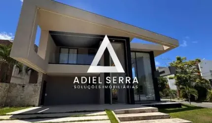 Alphaville 2 | Alto padrão | 4 Suítes | 450m² C/ 780 de Terreno | Energia Solar e Poço Artesiano | Home Cinema | Total Infraestrutura de Lazer