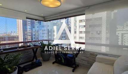 Pituba | 192m² | 4 Suítes | 4 Vagas | Andar Médio | Piscina | Rua Tranquila C/ Segurança | Total Infraestrutura de Lazer