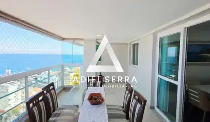 Barra | 143m² | 4/4 C/ 1 Suíte | Gabinete | 3 Vagas | Varanda Gourmet | Vista Mar | Andar Alto | Armários | Total Infraestrutura de Lazer