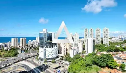 Horto Florestal | 102m² | 3/4 C/ 2 Suítes | Dep. Completa | Andar Alto | 2 Vagas | Vista Mar | Total Infraestrutura de Lazer