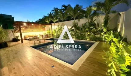 Alphaville 2 | 502m² | 04 Suítes + Gabinete | Energia Solar | Gourmet Integrado | Piscina | Alto Padrão | Total Infraestrutura de Lazer