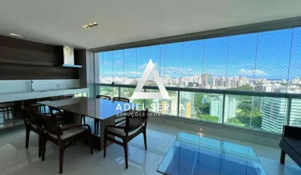 Alto do Itaigara - 155m² - 3/4 C/ 3 Suítes - Nascente - Decorado - Lavabo - Suíte Master - Nanoglass - Dependência - Total Infraestrutura de Lazer