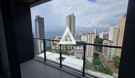 Corredor da Vitória - 27m² - Studio - 1 banheiro - Andar intermediário - Garagem rotativa - Vista Mar