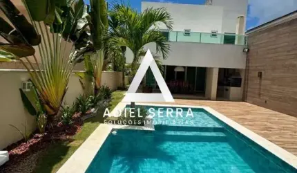 Alphaville Salvador 2 - 4/4 sendo 3 suítes - Armários - Reformada - Piscina e área gourmet - Poço - 4 vagas
