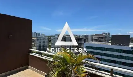 Cosmopolitan - Alphaville - Cobertura duplex - 2/4 sendo uma suíte - 96m² - Reformado - 2 vagas - Lazer completo