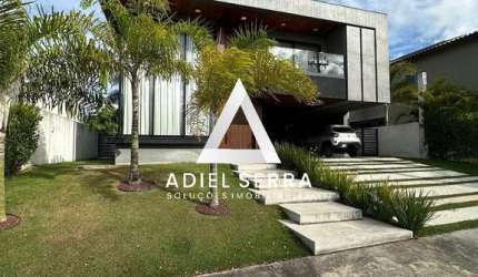Alphaville Litoral Norte 1 - Casa com 4 suítes - Energial Solar - Fino acabamento - Poço - Piscina e área gourmet